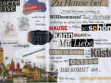 Bildercollage aus Ferienwohnung Mond